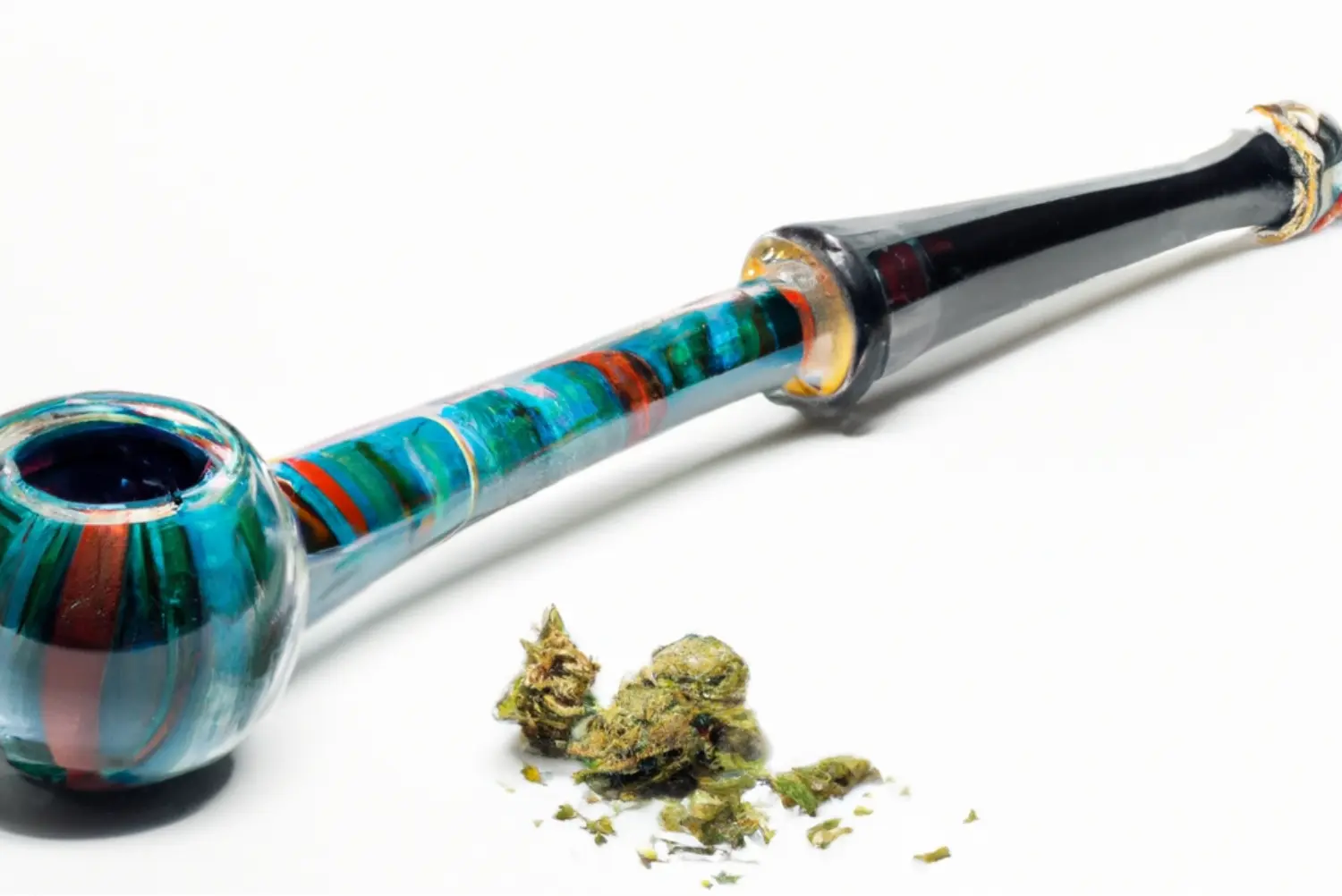 colorful weed pipe