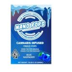 Blue Raspberry - 10mg THC - Single Serving - Nano Pops