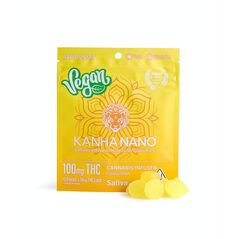 Kanha NANO Vegan Luscious Lemon Sativa 100mg