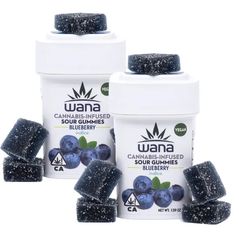 Blueberry Sour Gummies 100mg - Indica