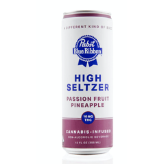 PABST | PBR Infused High Seltzer - PASSION FRUIT | 10mg | Single Can