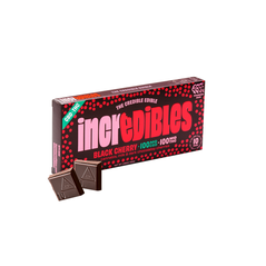 Incredibles 1:1 Black Cherry Chocolate (100mg THC/100mg CBD)