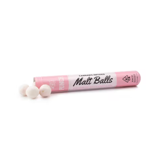 Malt Balls - Strawberry White Chocolate