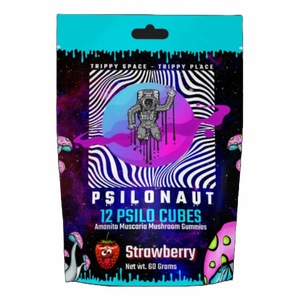12 pack Gummy Psilo-Cube Strawberry