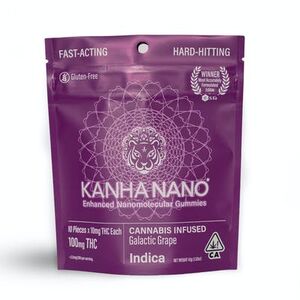 XXXXXXX - Kanha NANO Galactic Grape Indica 100mg