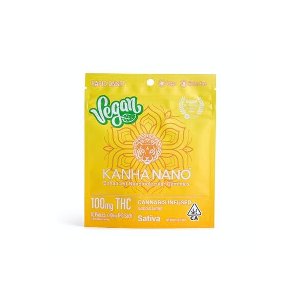 Kanha NANO Vegan Luscious Lemon Sativa 100mg